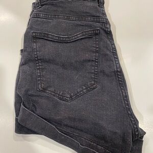 Cotton On Black Jean Shorts